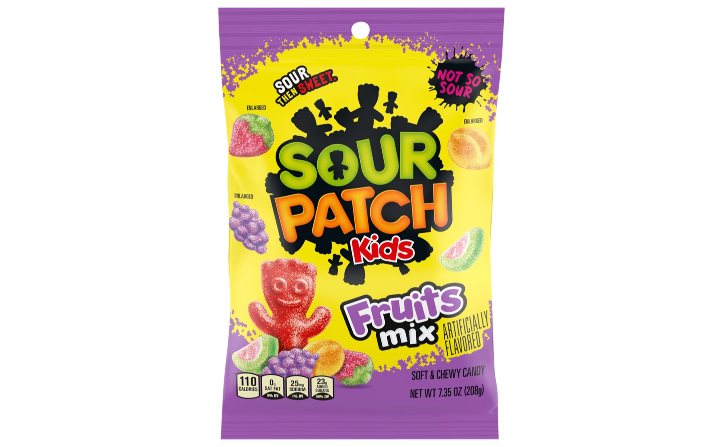 Sour Patch Kids Fruit Mix 208g