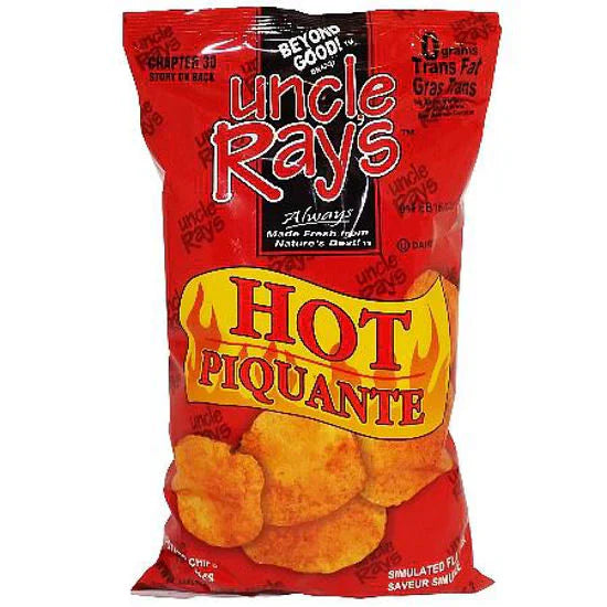 Uncle Ray's Hot 130g
