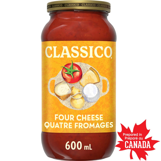 Classico Four Cheese Pasta Sauce 600ml