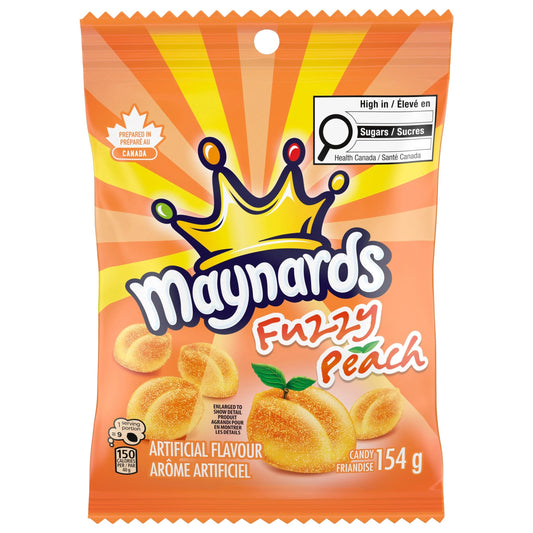 Maynards Fuzzy Peach 154g