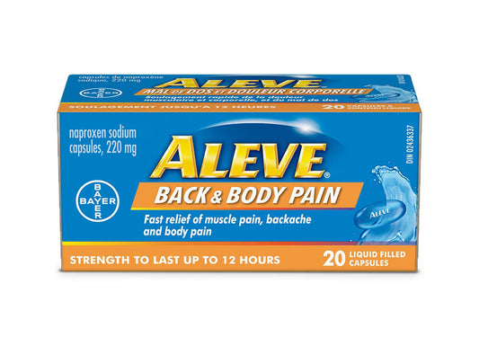 Aleve Back & Body Pain 220mg 20pk