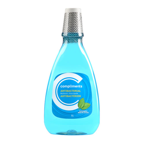 Compliments Peppermint Mouthwash 1L