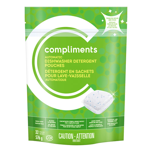 Compliments Automatic Dishwasher Detergent Pods