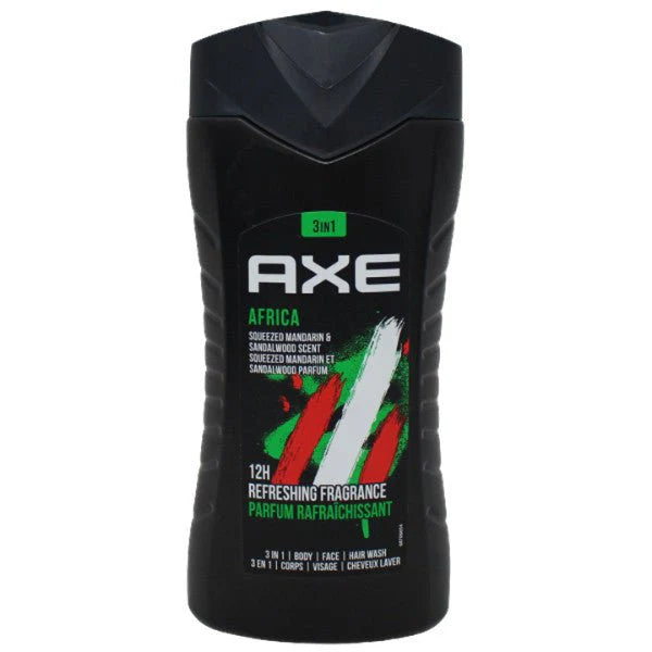 Axe Africe 3 in 1 Bodywash 250ml