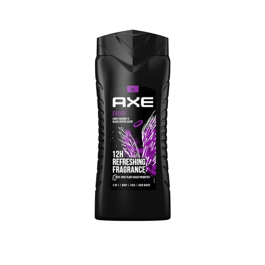 Axe Excite 3 in 1 Bodywash 400ml