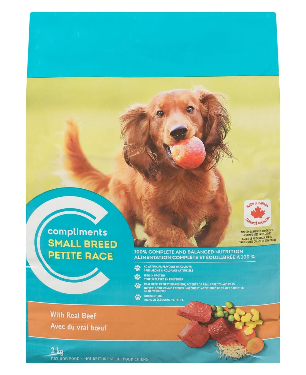 Compliments Small Breed with Real Beef 3.6kg