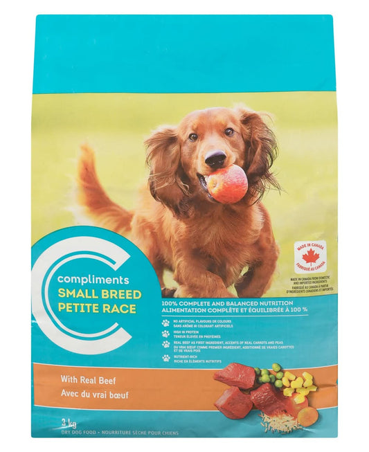 Compliments Small Breed with Real Beef 3.6kg