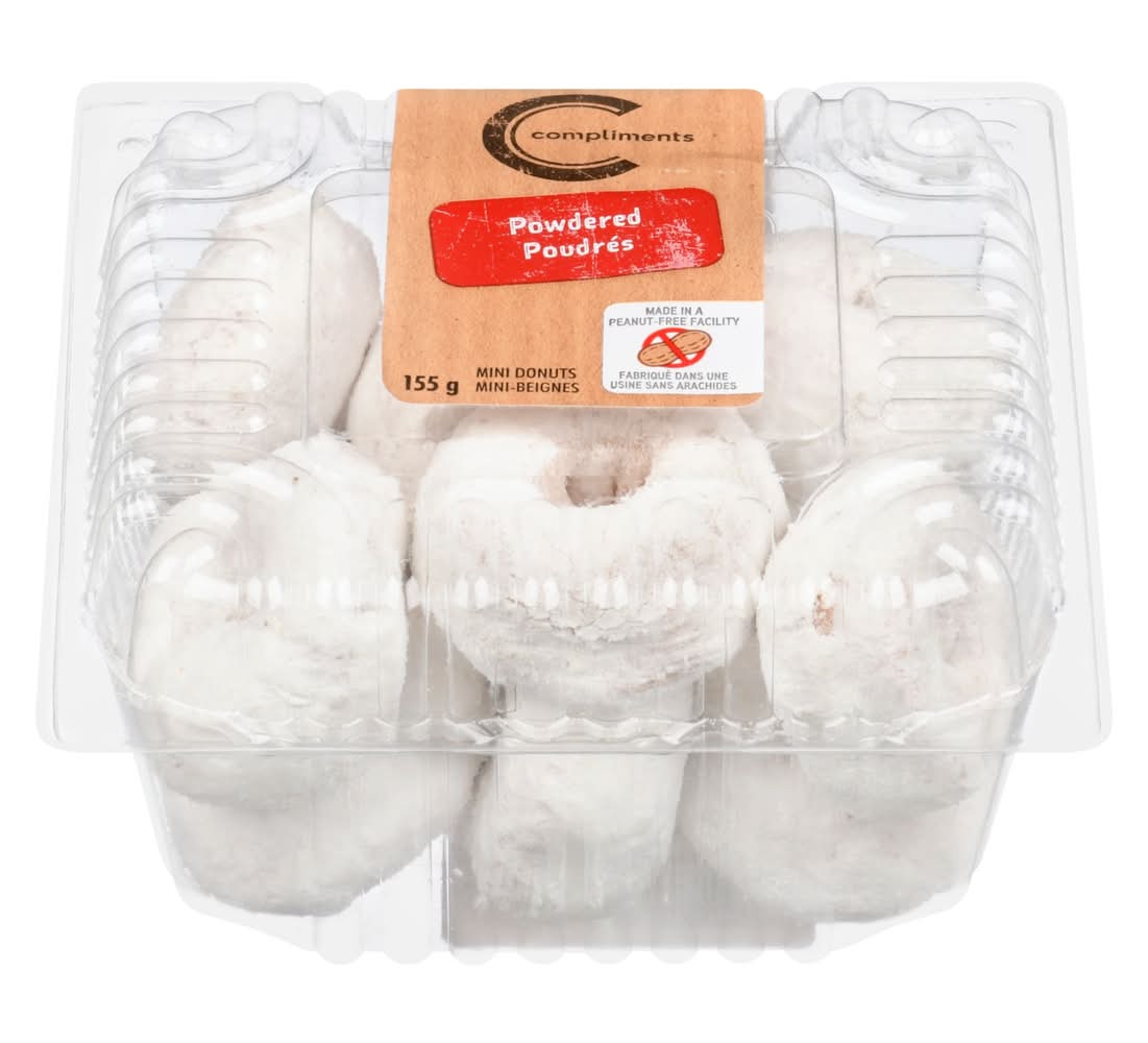 Compliments Powdered mini Donuts 250g