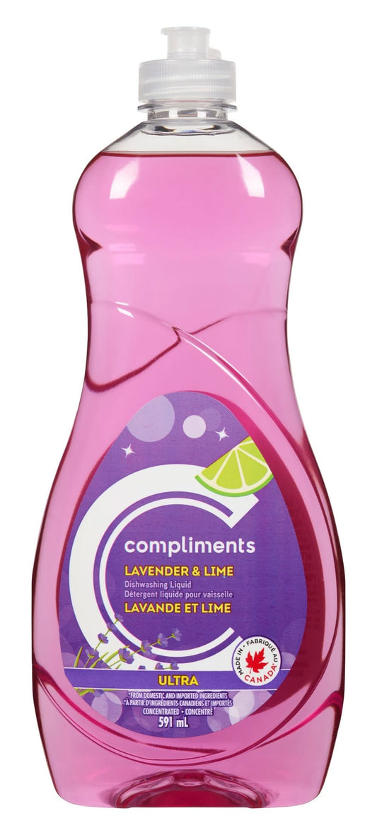 Compliments Lavendar & Lime Dishwashing Liquid 591ml
