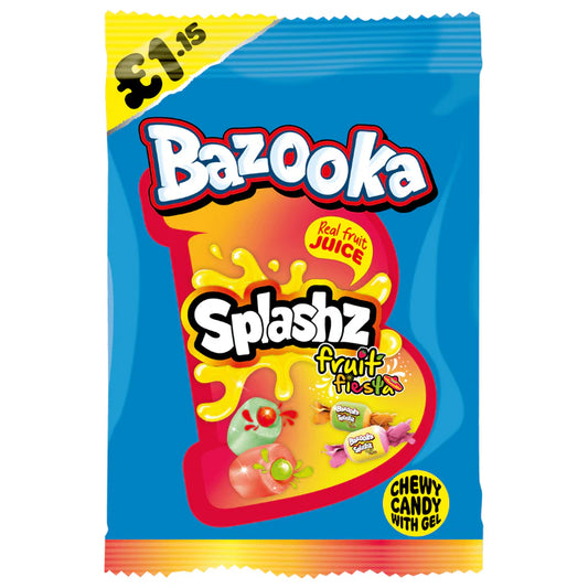 Bazooka Splashz Fruit 120g