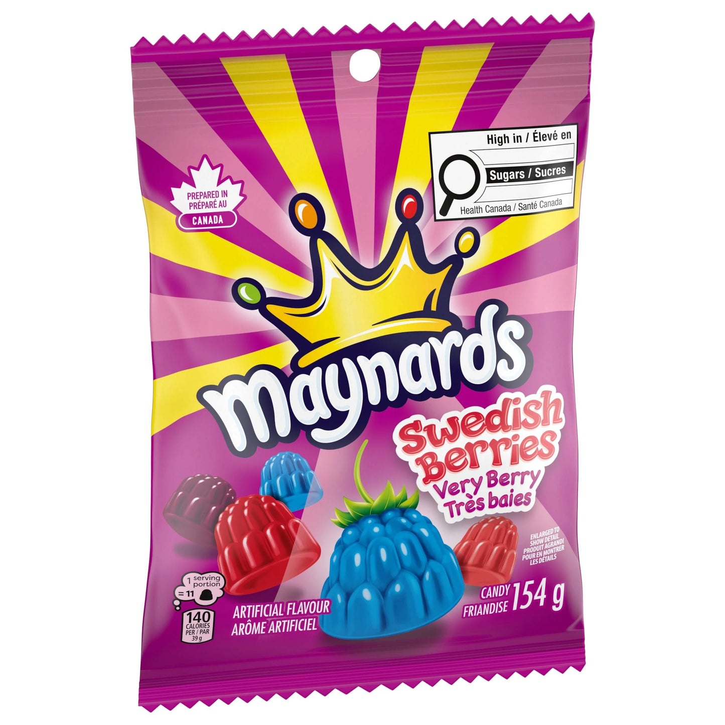 Maynards Swedish Berries Very Berry 154g