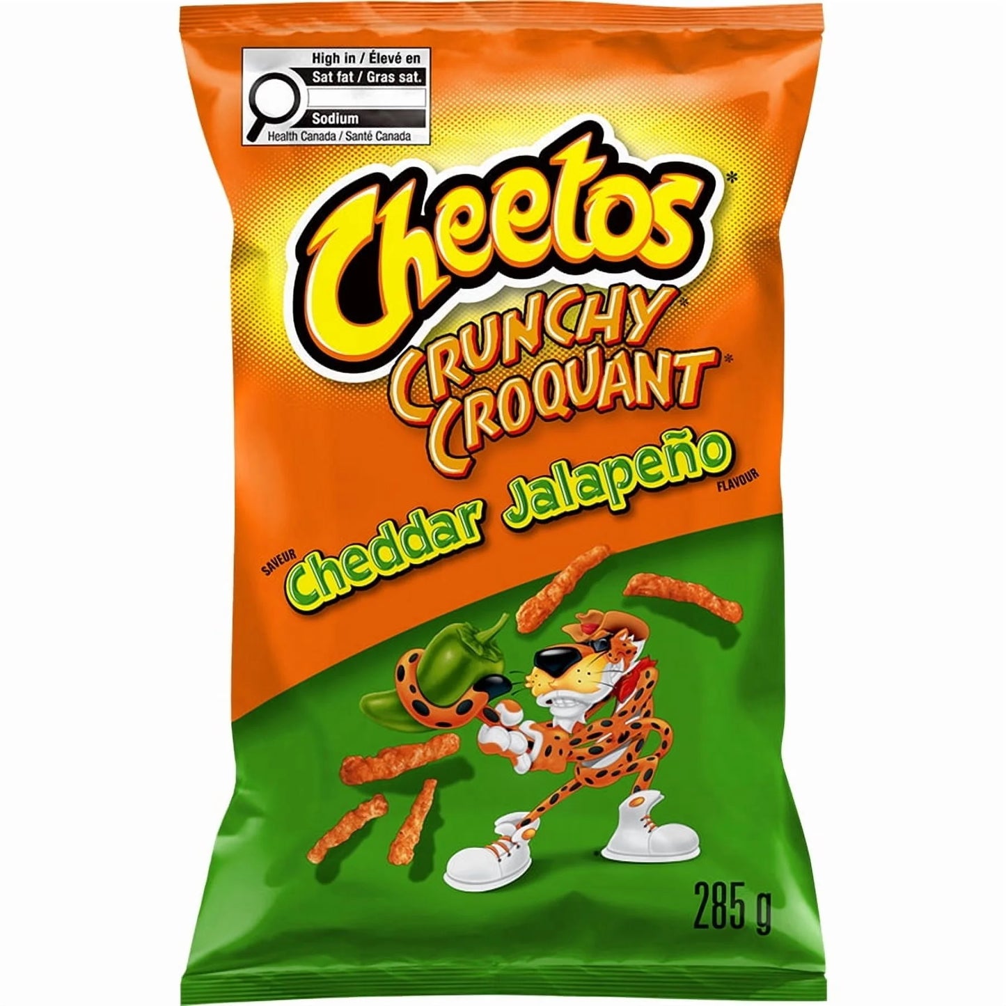 Cheetos Crunchy Cheddar Jalapeno 285g