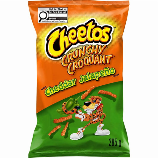Cheetos Crunchy Cheddar Jalapeno 285g