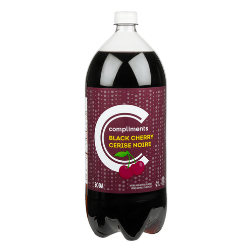 Compliments Black Cherry Soda 2L
