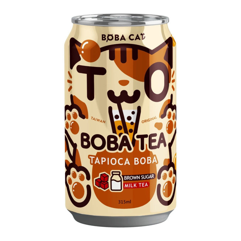 Bobba Cat Brown Sugar Milk Tea 315ml