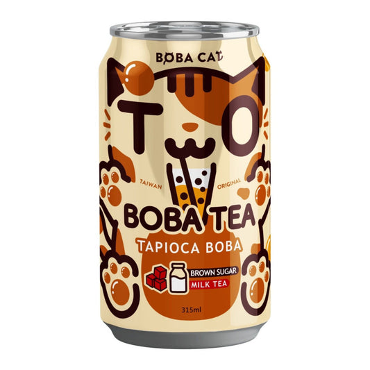 Bobba Cat Brown Sugar Milk Tea 315ml