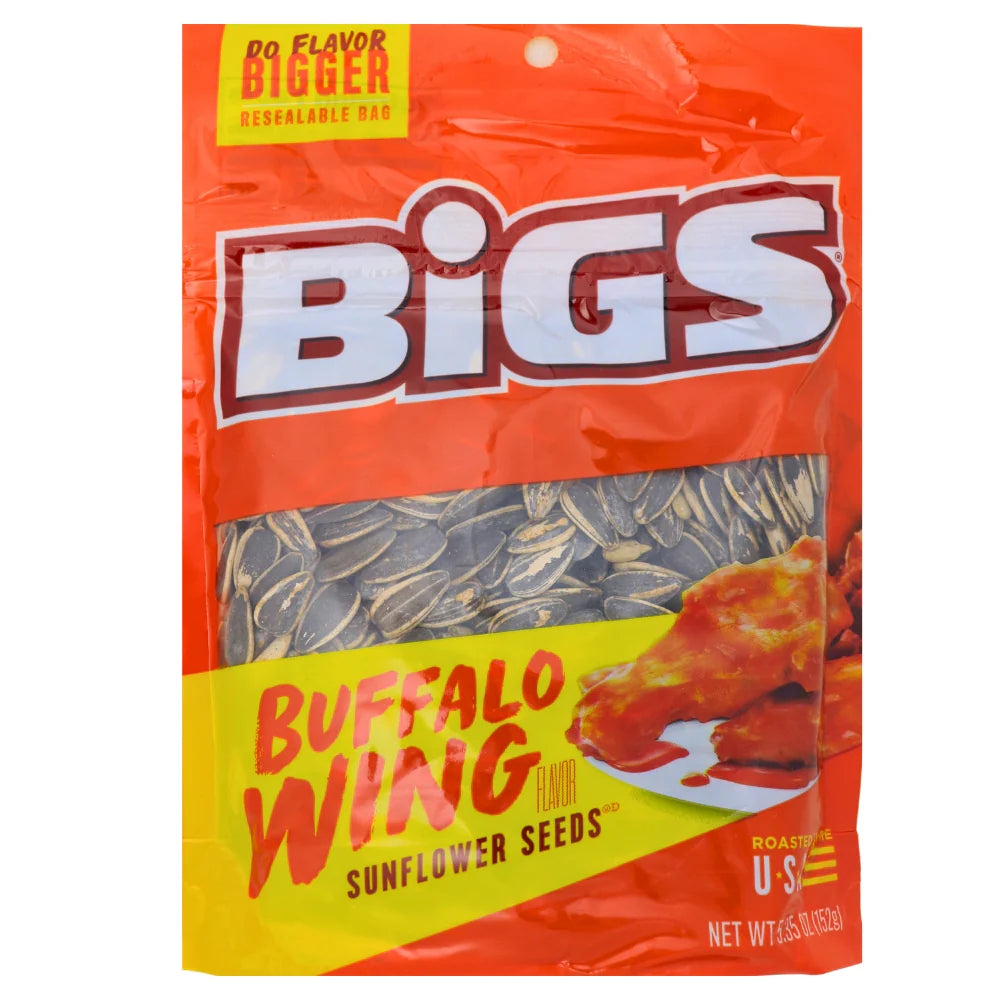 Bigs Buffalo Wings Sunflower Seeds 152g