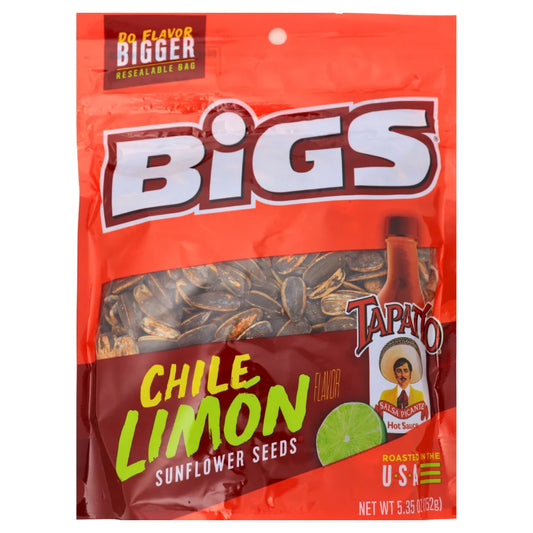 Bigs Chilli Lemon Sunflower Seeds 152g