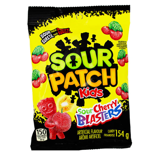 Sour Patch Kids Sour Blast Cherry 154g