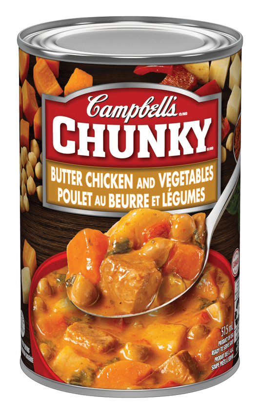 Campbell's Chunky butter chicken and vegetables