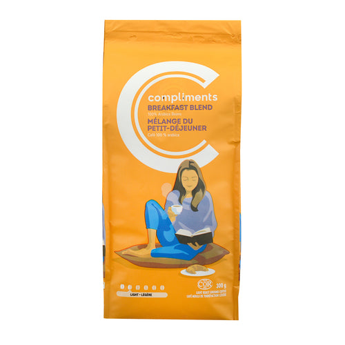 Compliments Breakfast Blend Ground Coffee 300g