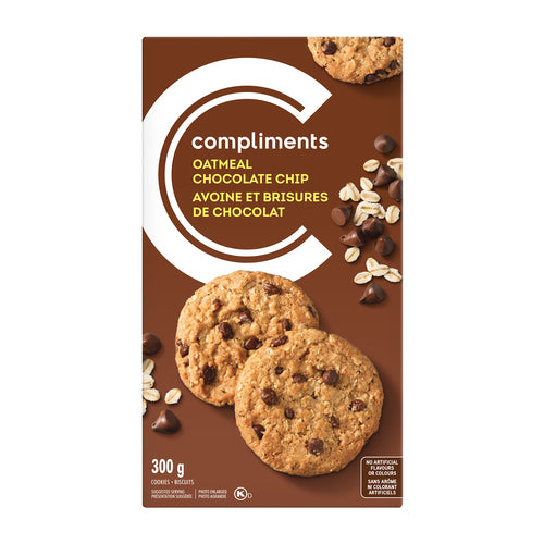 Compliments Oatmeal Chocolate Chip Cookies 300g