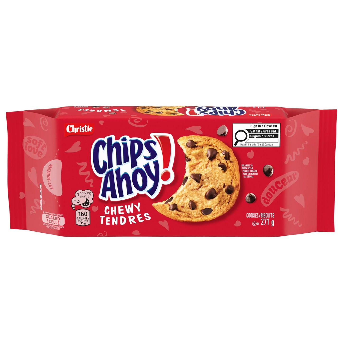 Chips Ahoy Chewy Cookies 271g