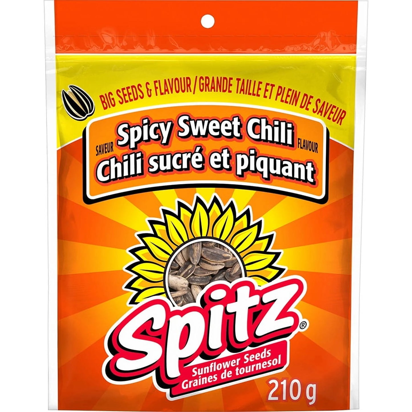 Spitz Spicy Sweet Chilli Sunflower Seeds 210g