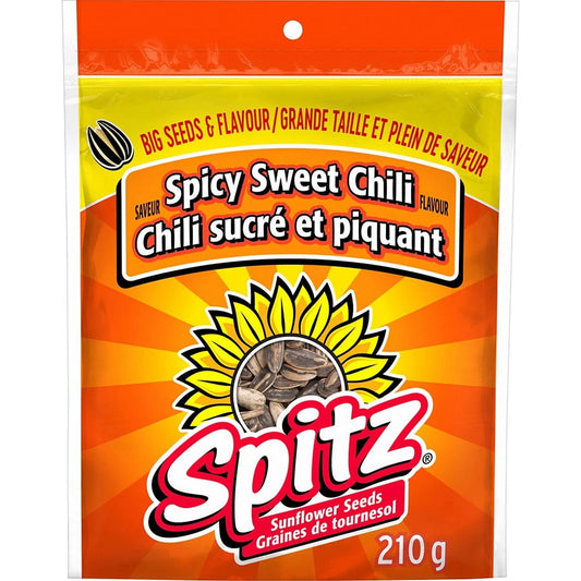 Spitz Spicy Sweet Chilli Sunflower Seeds 210g