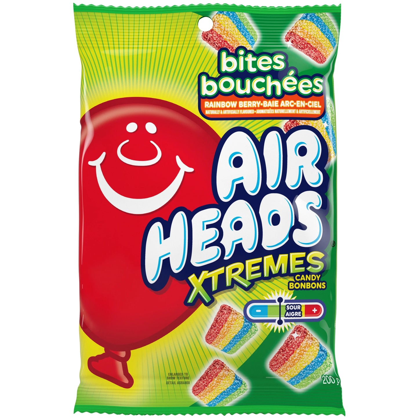 Air Heads Extreme Bites 200g