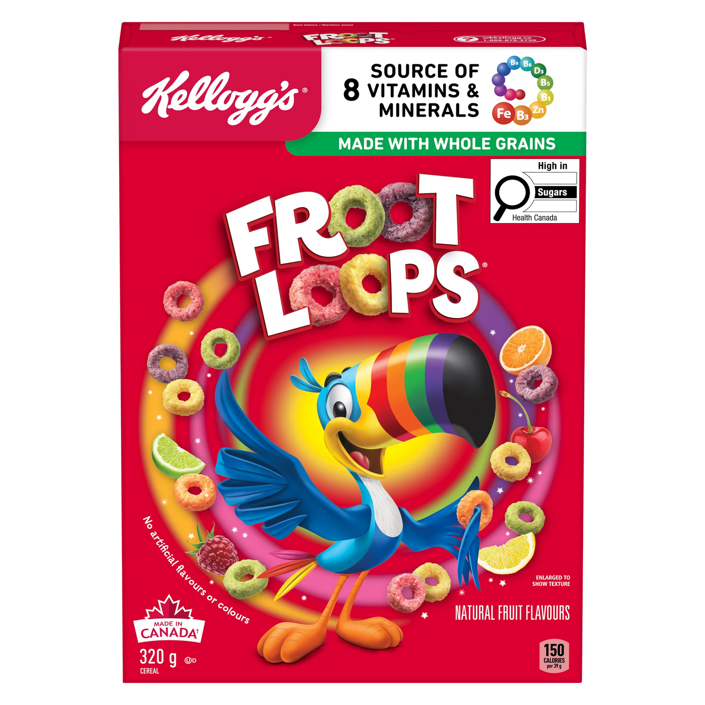 Kellogg’s Froot Loops Cereal 320g