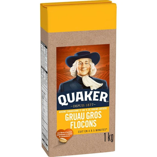 Quaker Large Flake Oats 1Kg