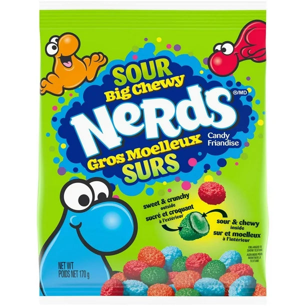 Nerds Sour Big Chewy 170g