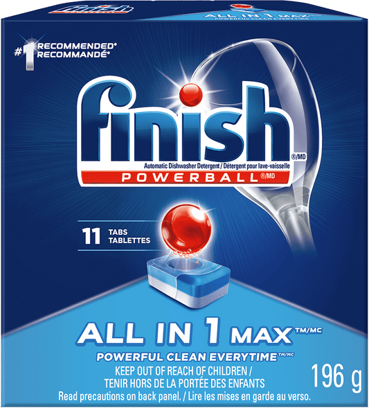 Finish Powerball All in 1 Max 196g