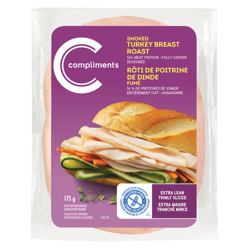 Compliments Smoked Turkey Breast Slices 175g