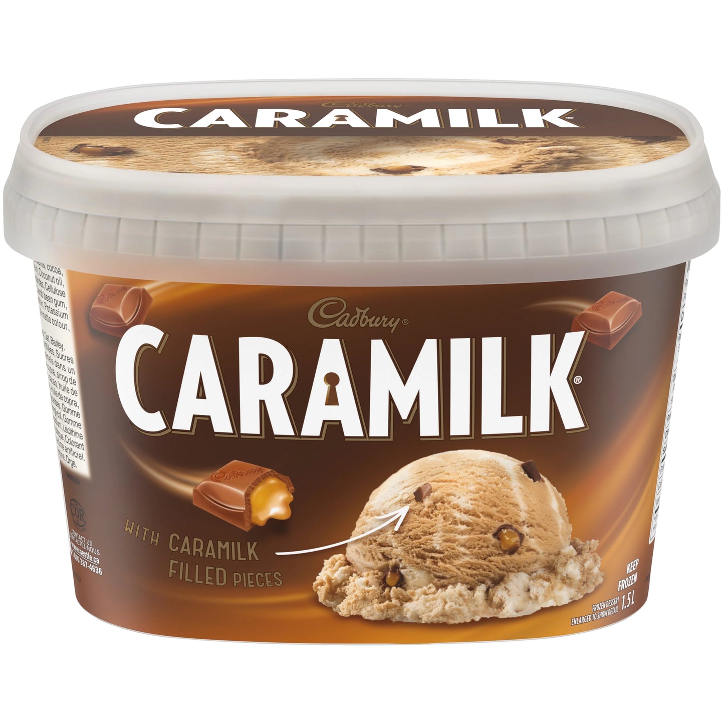 Nestle Caramilk Ice Cream 1.5L
