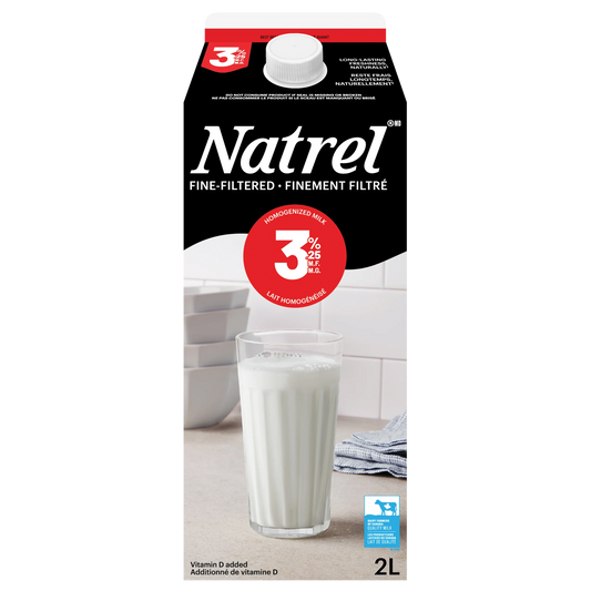 Natrel 3.25% Homogenized Milk 2L