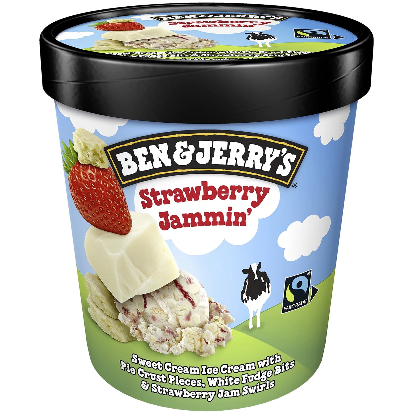 Ben&Jerry's Strawberry Jammin’ 473ml