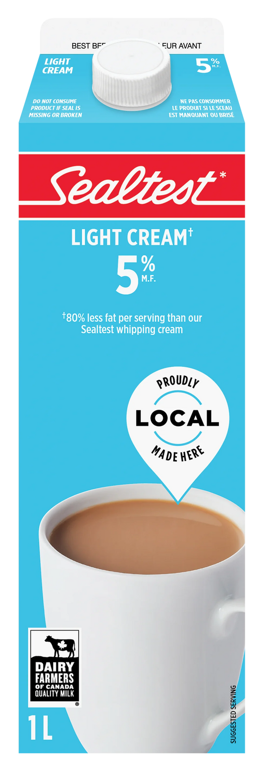 Sealtest 5% Light Cream 1L