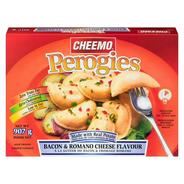 Cheemo Perogies Bacon & Romano Cheese 907g