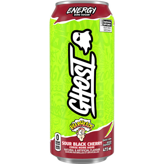 Ghost Energy WarHeads Sour Black Cherry 473ml