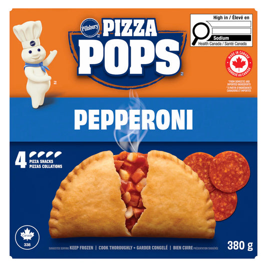 Pillsbury Pizza Pops Pepperoni 4pk 380g