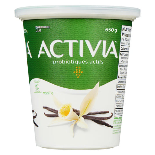 Activia Vanilla Yogurt 650g