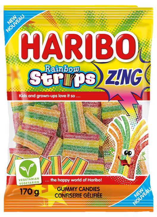 Haribo Rainbow Strips 170g