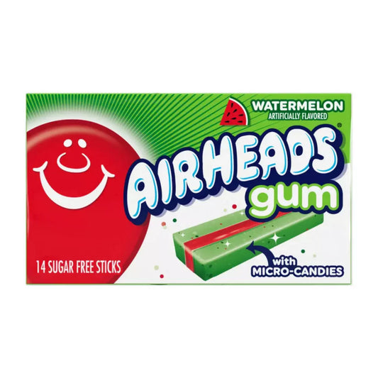 Airheads Gum Watermelon 14pk