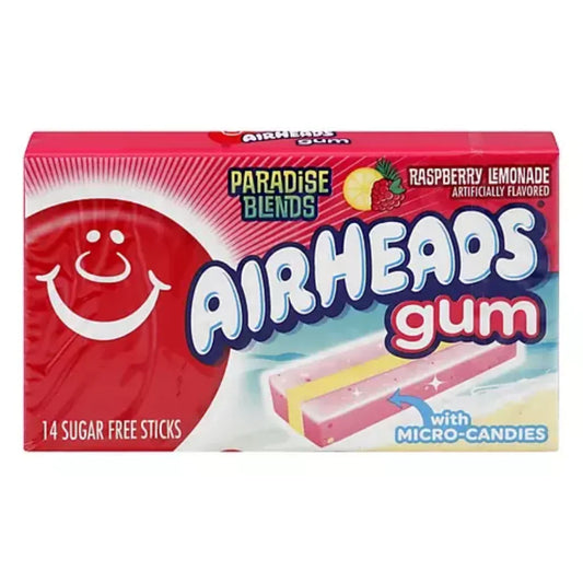 Airheads Gum Raspberry Lemonade 14pk