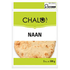 Chalo Plain Naan 5pk 500g