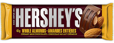 Hershey's Whole Almonds 43g