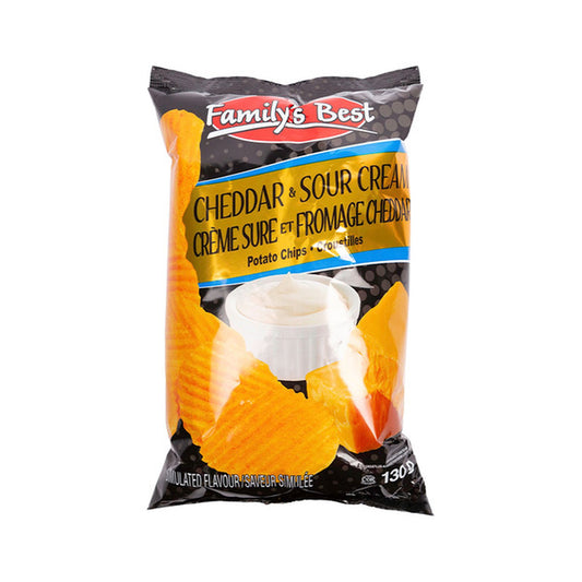 Family’s Best Cheddar & Sour Cream 130g