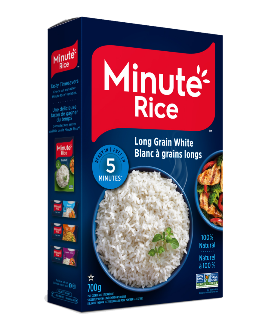 Minute Rice Long Grain White 500g